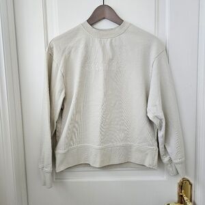 Calvin Klein Crewneck Embroidered Logo Sweatshirt 100 % Cotton Size Small